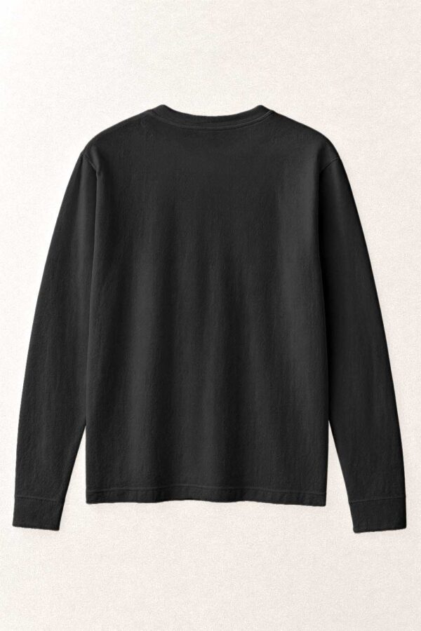 Round Neck Full Sleeve (OE Single Jersey) - Black