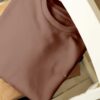Drop Shoulder(Cotton French Terry) - Brown