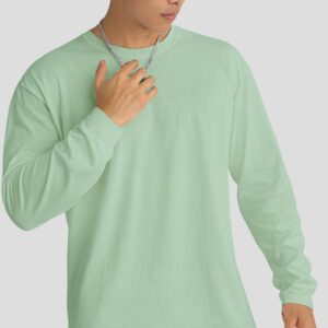 Round Neck Full Sleeve (OE Single Jersey) – Pista Green