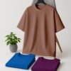 Oversizesed(100% Single Jersey) –Brown