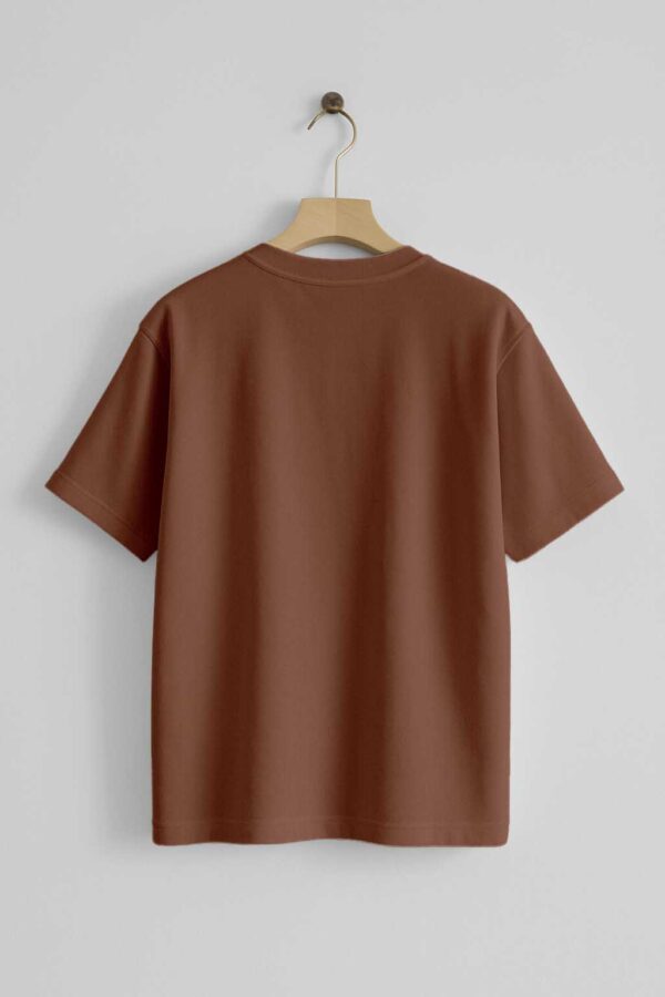 Drop Shoulder(OE French Terry) – Brown
