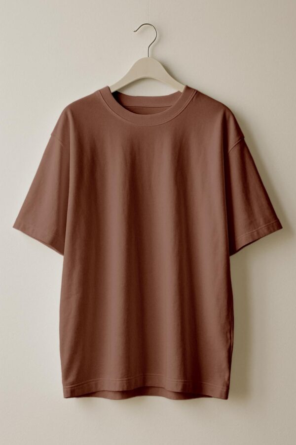 Oversizesed(100% French Terry)-Brown