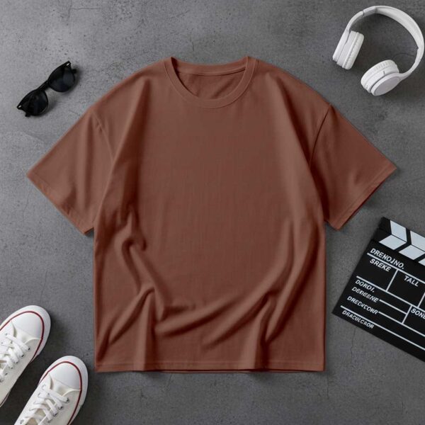 Oversizesed(OE French Terry)-Brown