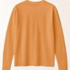 Round Neck Full Sleeve (OE Single Jersey) - Lite Orange