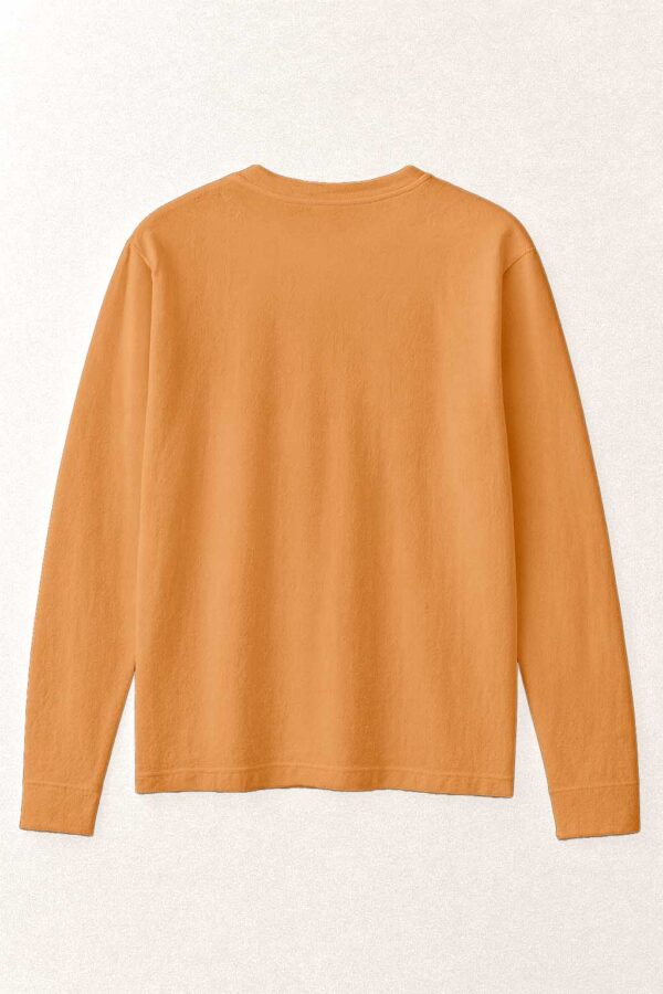 Round Neck Full Sleeve (OE Single Jersey) - Lite Orange
