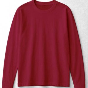 Round Neck Full Sleeve (OE Single Jersey) – Brown