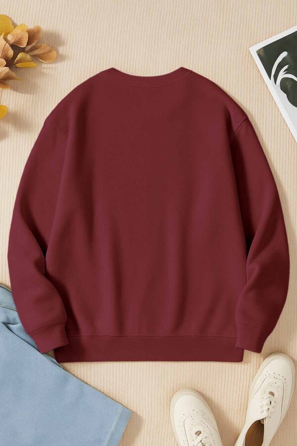 Mens Sweatshirt – OE French Terry – 240 GSM – Maroon