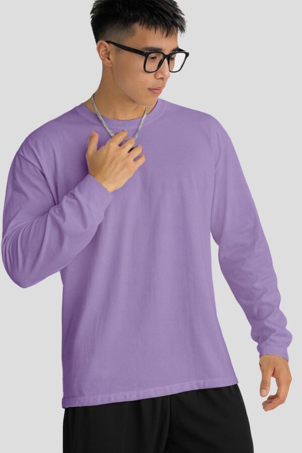 Round Neck Full Sleeve (OE Single Jersey) – Lavender