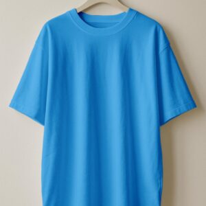 Oversizesed(100% French Terry)- Sky Blue