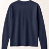 Round Neck Full Sleeve (OE Single Jersey) - Navy