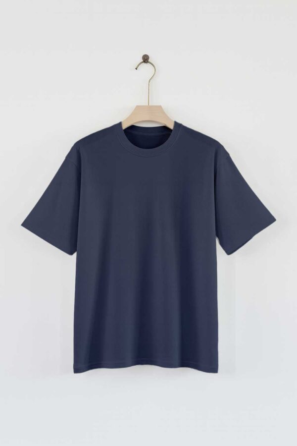 Drop Shoulder(OE French Terry) – Navy