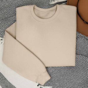 Men’s Sweat Shirt – 100% Cotton French Terry - Skin