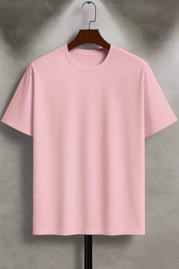 Drop Shoulder(OE French Terry) – Baby Pink