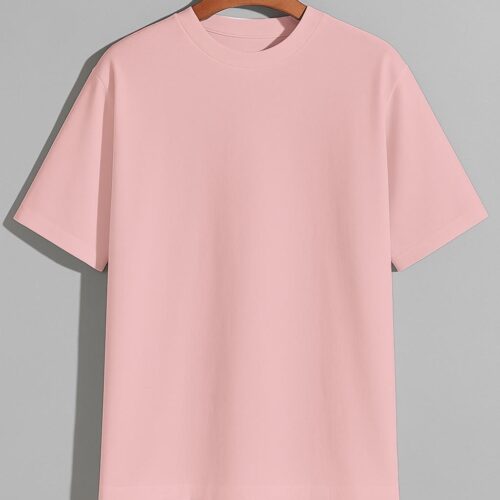 Drop Shoulder(OE Single Jersey) - Pink