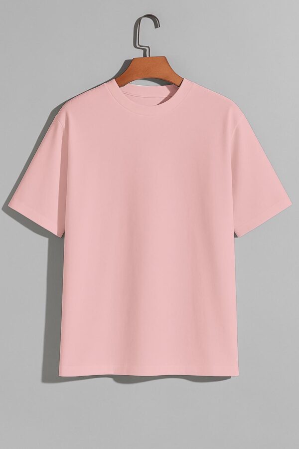 Drop Shoulder(OE Single Jersey) - Pink