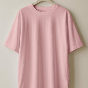 Oversizesed(100% French Terry)- Baby Pink
