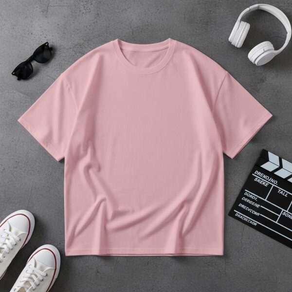 Oversizesed(OE French Terry)- Baby Pink