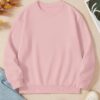 Mens Sweatshirt – 100% Cotton French Terry – 240 GSM – Baby Pink