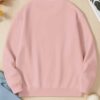 Mens Sweatshirt – 100% Cotton French Terry – 240 GSM – Baby Pink