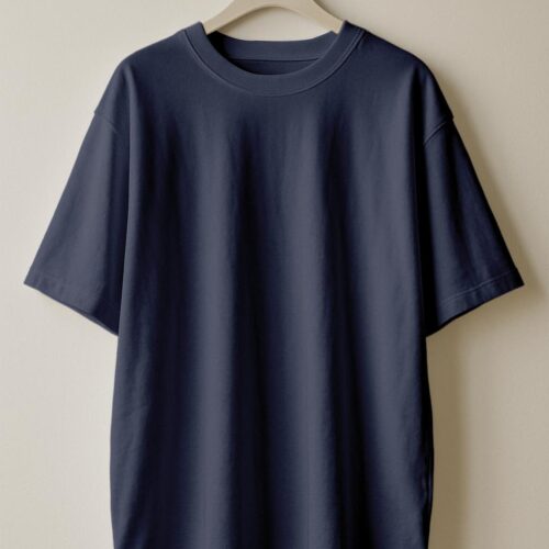 Oversizesed(100% French Terry)- Navy