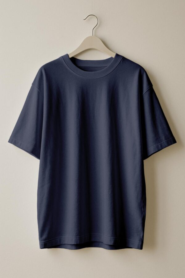 Oversizesed(100% French Terry)- Navy