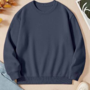 Mens Sweatshirt – OE French Terry– 240 GSM – Navy