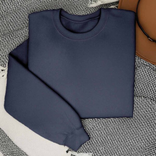 Mens Sweatshirt – 100% Cotton French Terry – 240 GSM – Navy