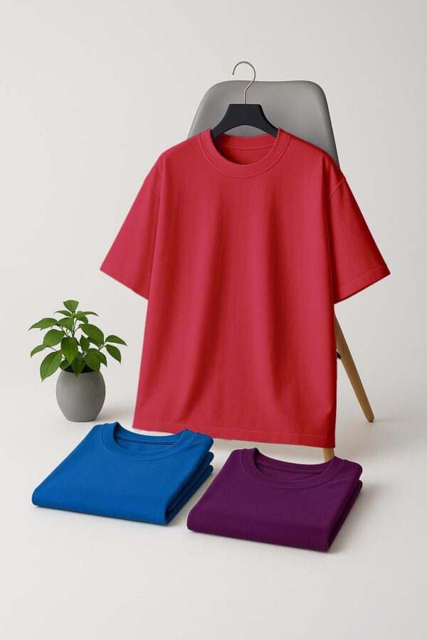 Oversizesed(100% Single Jersey) – Red
