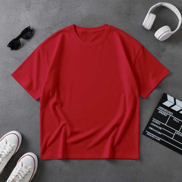 Oversizesed(OE French Terry)-Red