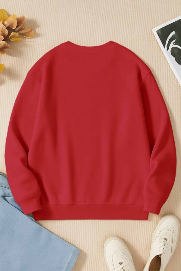 Mens Sweatshirt – OE French Terry– 240 GSM –Red