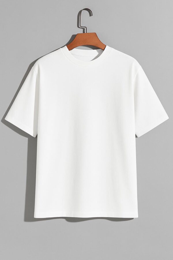 Drop Shoulder(OE Single Jersey) - White