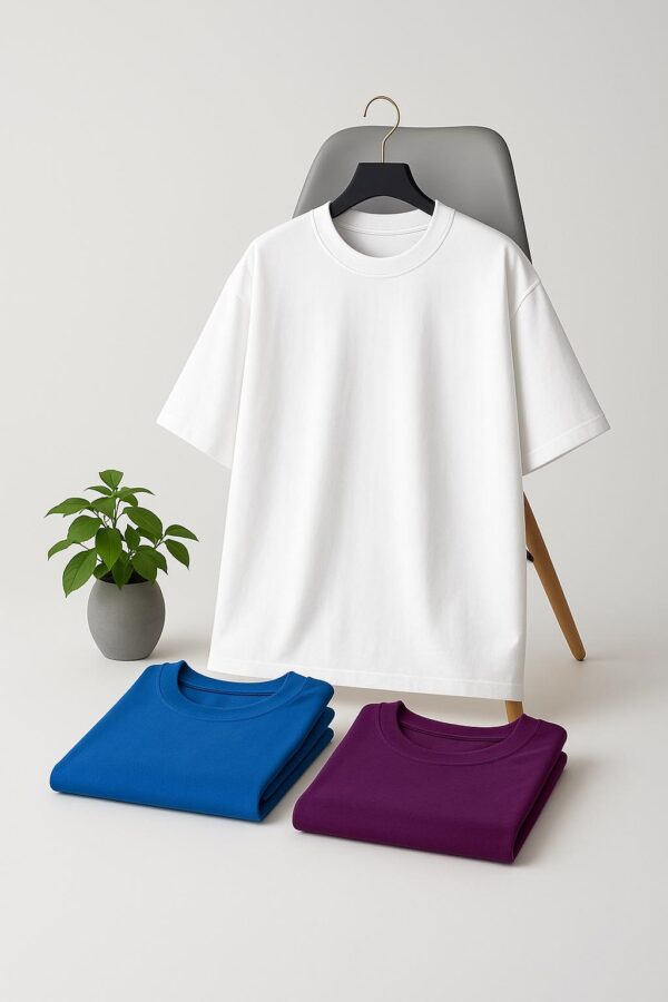 Oversizesed(100% Single Jersey) - White