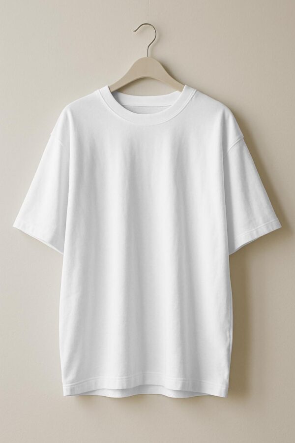 Oversizesed(100% French Terry) - White