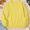 Mens Sweatshirt – OE French Terry – 240 GSM – Lemon Yellow