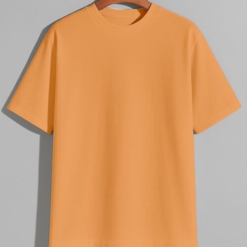 Drop Shoulder(OE Single Jersey)-  Orange