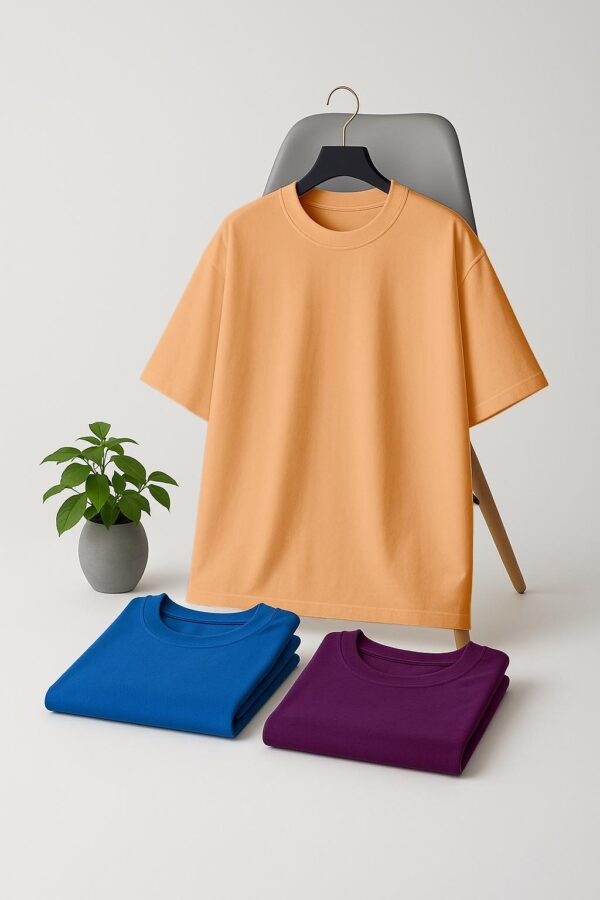 Oversizesed(100% Single Jersey) –Orange