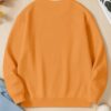 Mens Sweatshirt – 100% Cotton French Terry – 240 GSM – Gold Orange