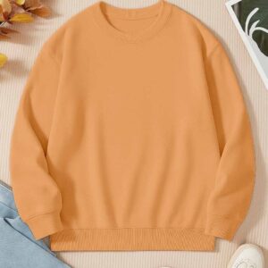 Mens Sweatshirt – OE French Terry – 240 GSM – Gold Orange
