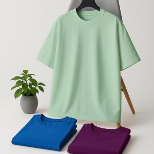Oversizesed(100% Single Jersey) – Pastel Mint