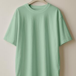 Oversizesed(100% French Terry)-Pastel Mint