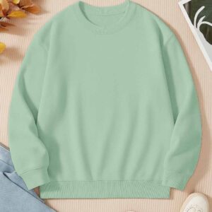 Mens Sweatshirt – OE French Terry – 240 GSM – Pastel Mint
