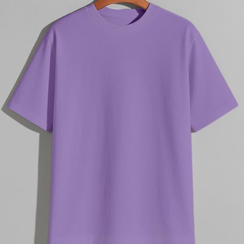 Drop Shoulder(OE Single Jersey) - Lavender