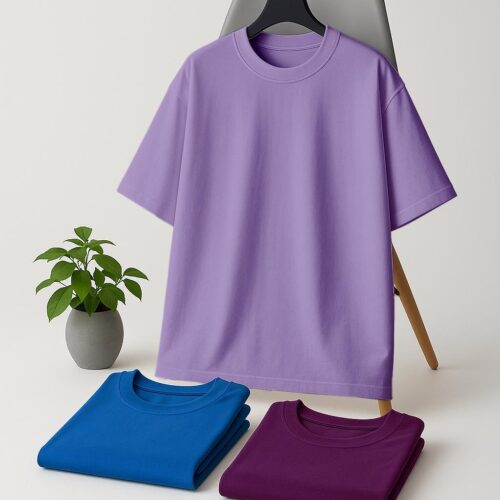 Oversizesed(100% Single Jersey) –Lavender