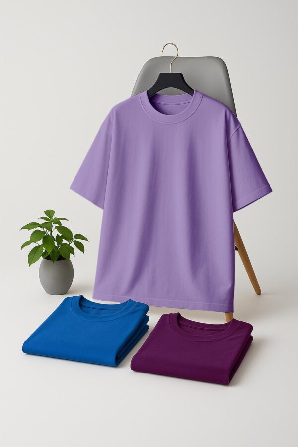Oversizesed(100% Single Jersey) –Lavender