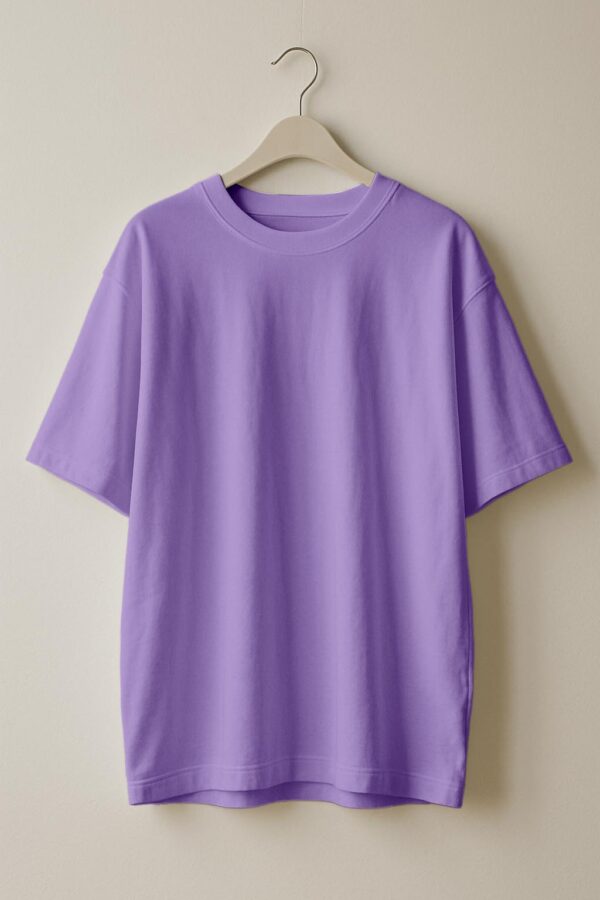 Oversizesed(100%  French Terry)-Lavender