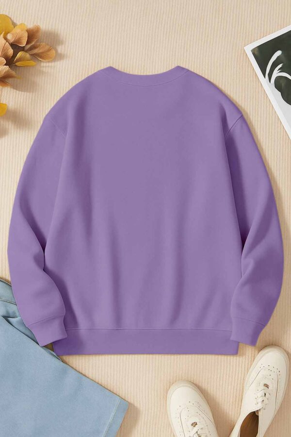 Mens Sweatshirt – 100% Cotton French Terry – 240 GSM – Lavender