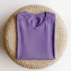V Neck(OE Single Jersey)  – Lavender