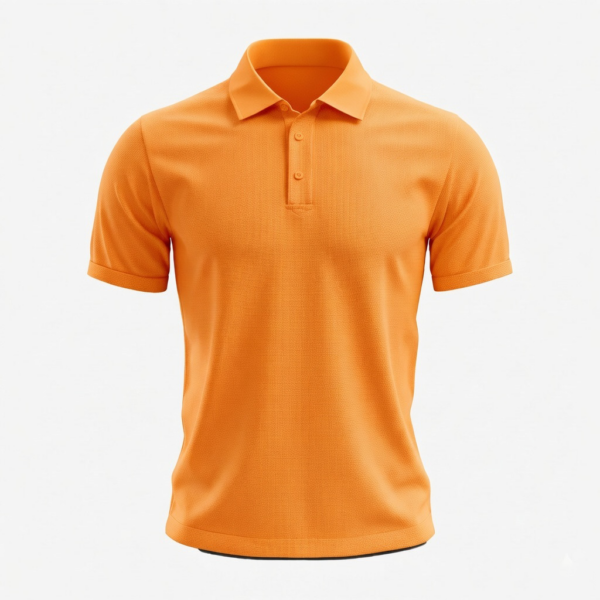Men's Polo(OE Airtex) 220 GSM - Lite Orange